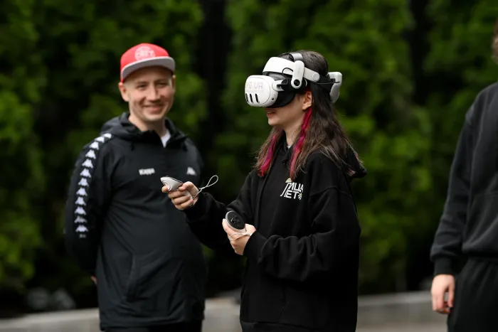 Знакомство с VR на выездном мероприятии